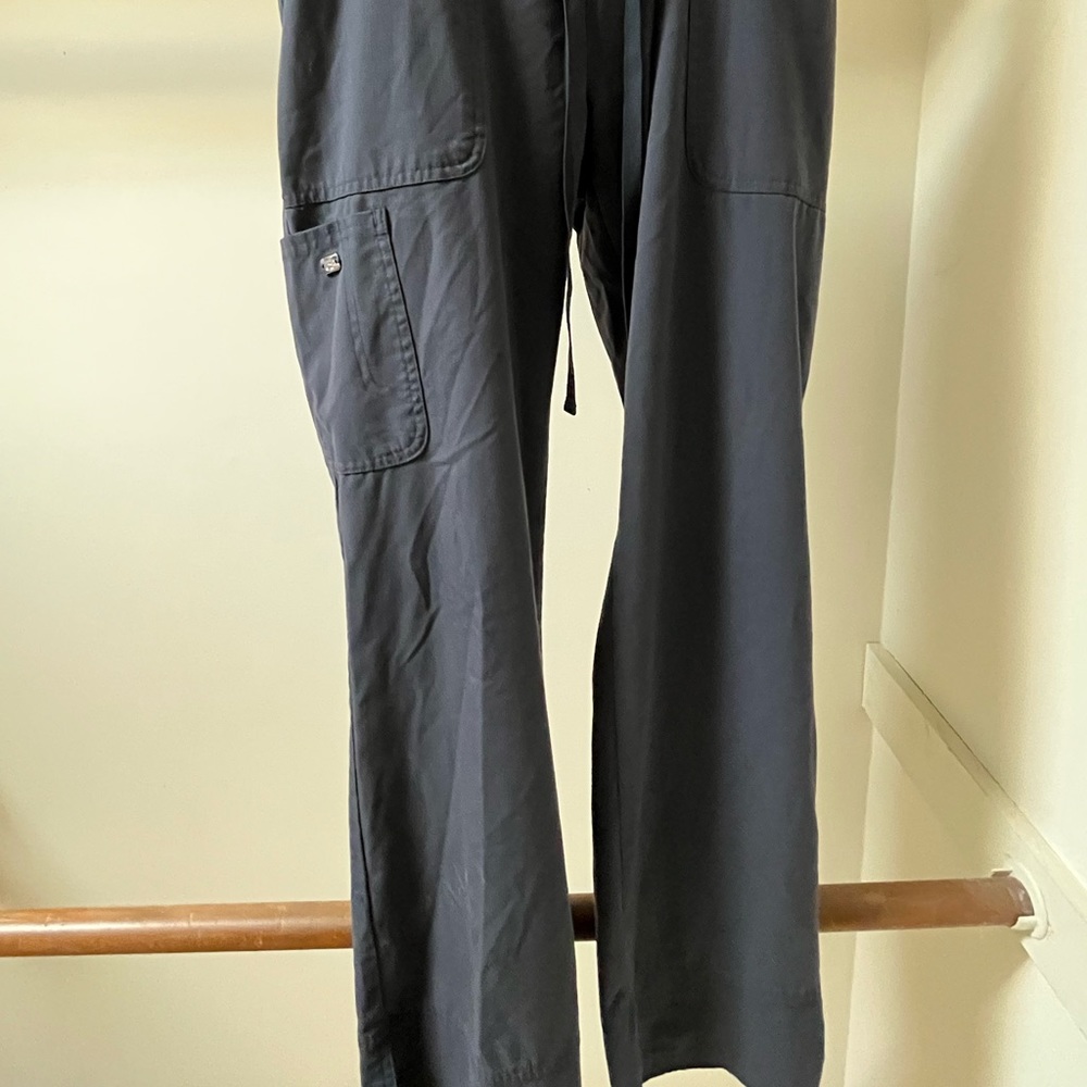 Grey’s Anatomy medium length steel gray scrub pants